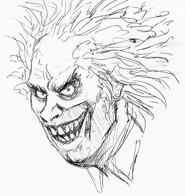 Beetlejuice 4 minute sketch