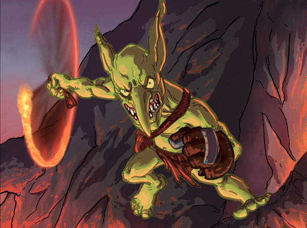 Goblin Fireslinger Sketch